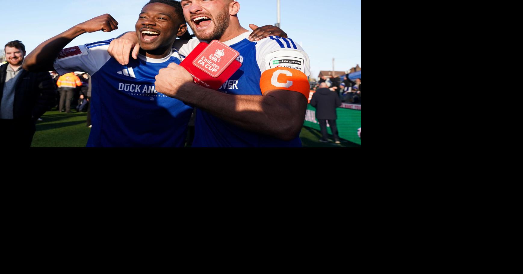 6th-tier Macclesfield drawn against Brentford in FA Cup as reward for beating titleholder Palace