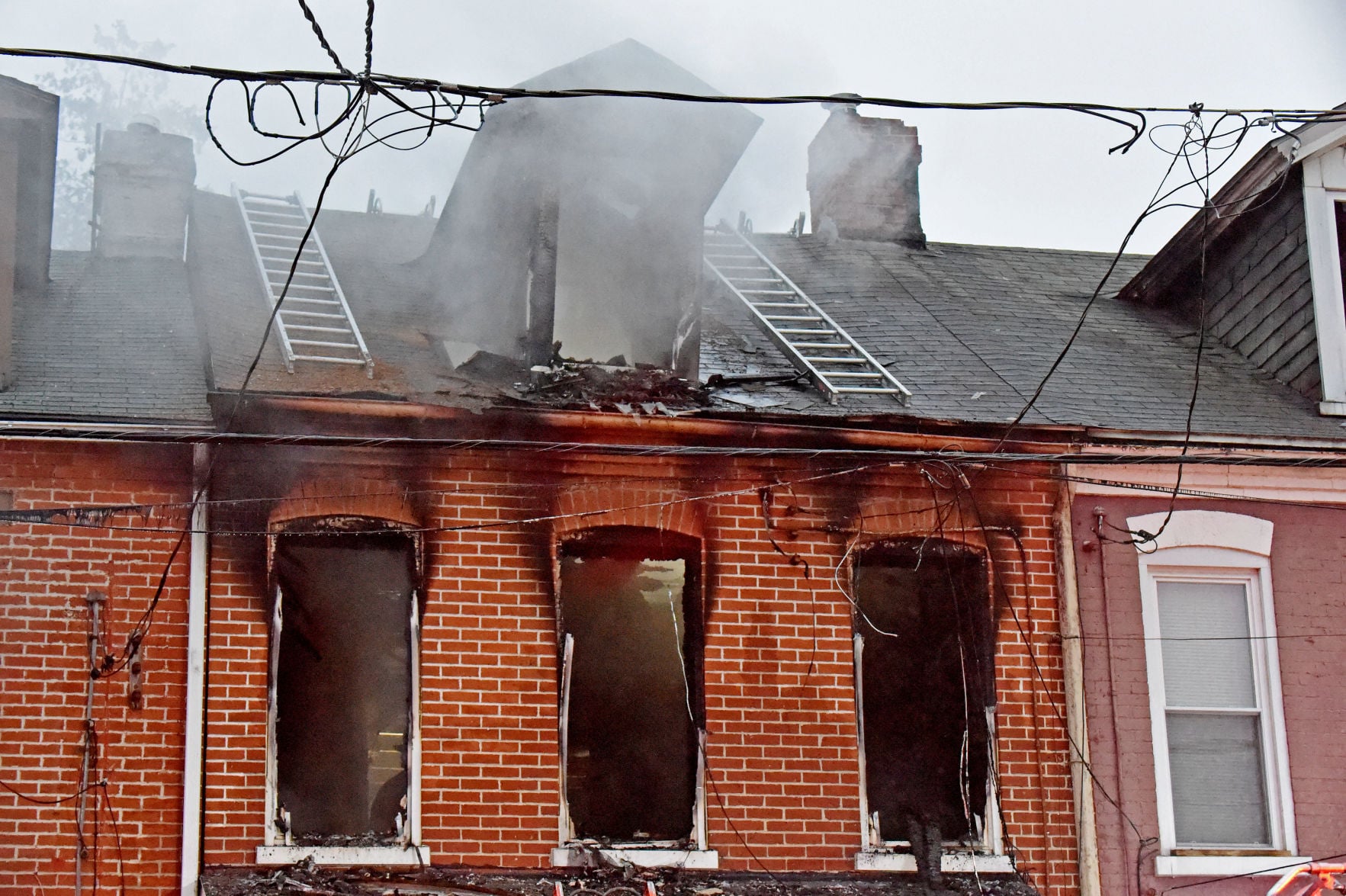Firefighters battle house fire in Columbia; no injuries reported [video ...