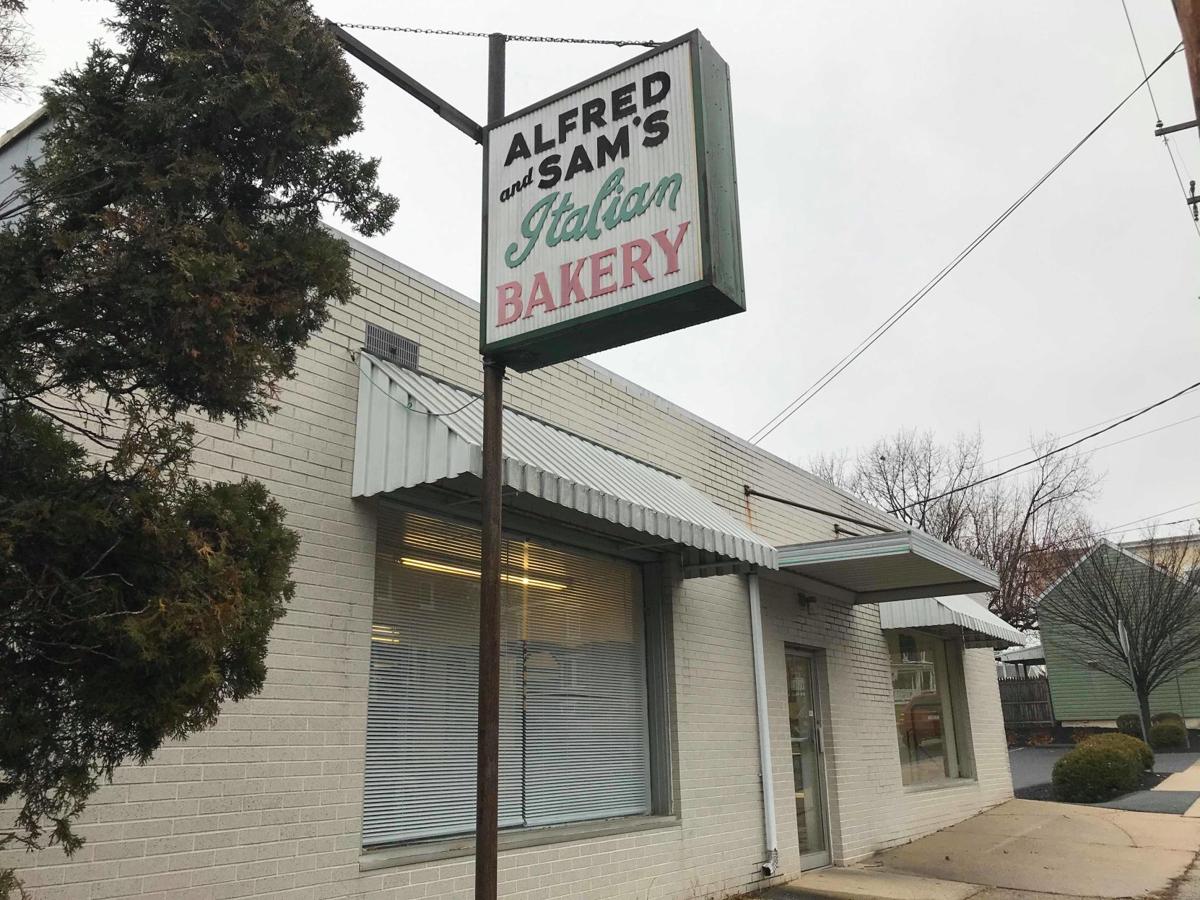 How long has Alfred & Sam's Bakery been in Lancaster city? If we have