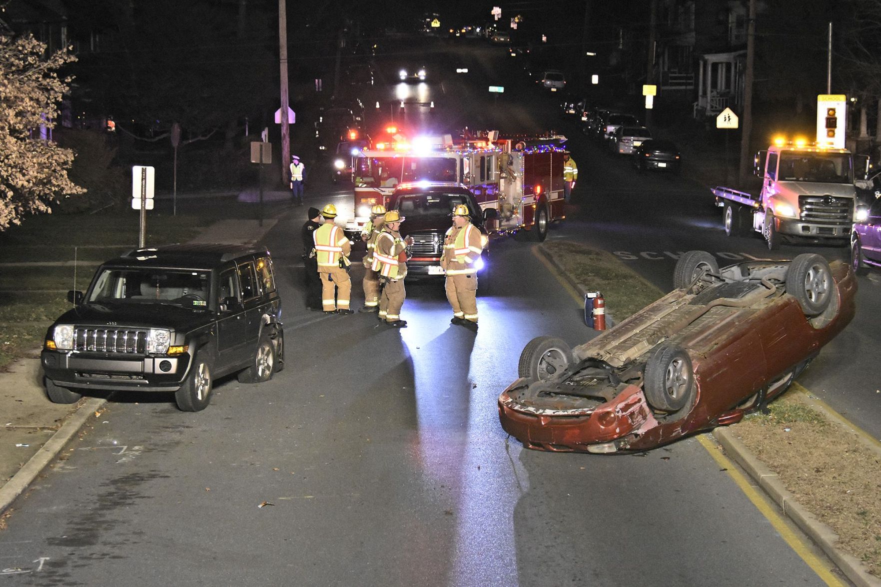 Car Flips In Crash On S. West End Avenue | Local News | Lancasteronline.com