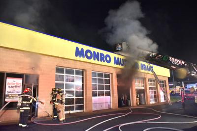 Monro Muffler Brake fire