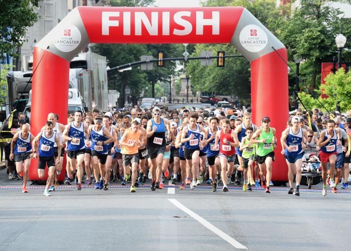 Runners take part in 5mile Red Rose Run; proceeds benefit Central
