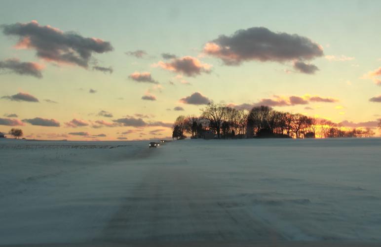 Blowing snow and icy roads made for hazardous driving Friday night ...