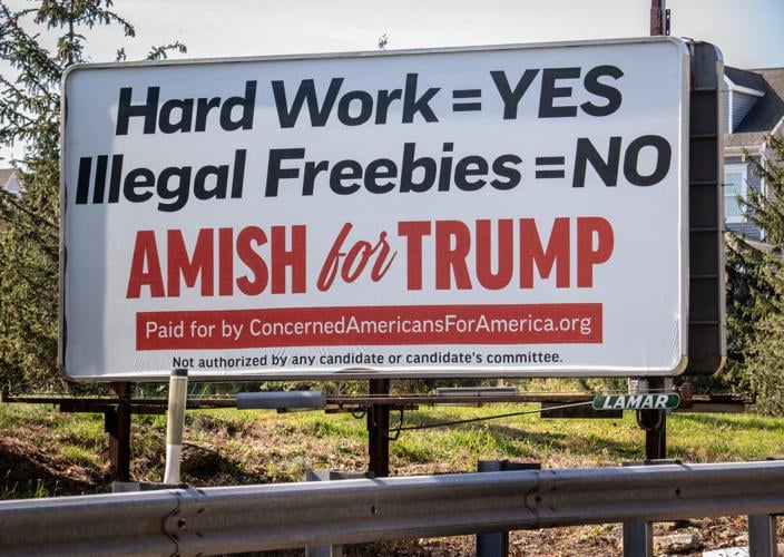 Amish billboard