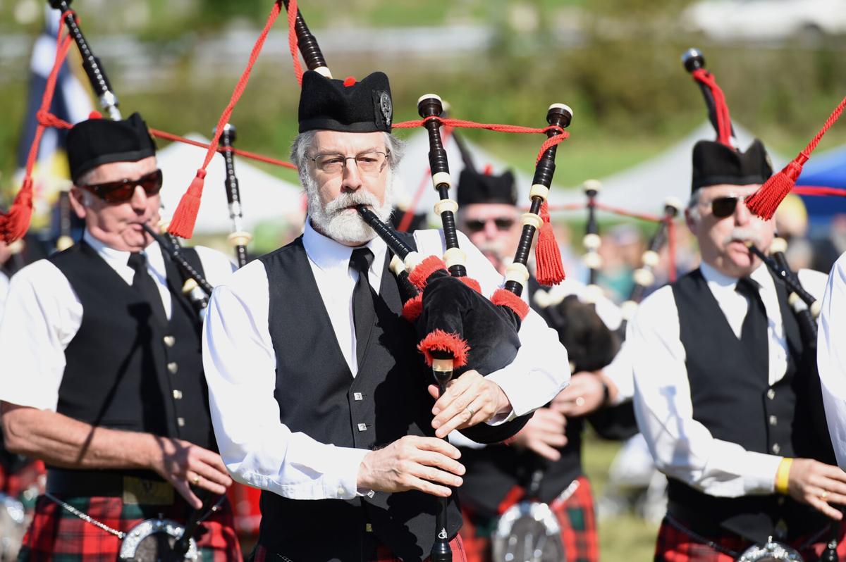 On smaller scale, annual Scottish Festival, Highland Games come to
