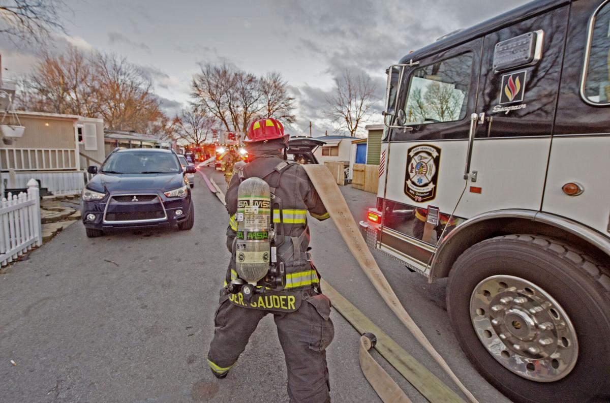 Mobile home deemed uninhabitable after fire early Friday morning in