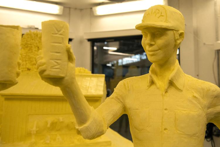 Butter sculpture highlights 2022 farm show theme of 'harvesting