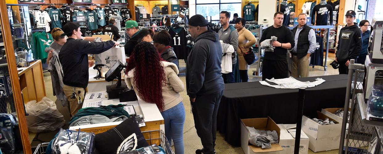 Eagles gear is selling out as hype intensifies for Super Bowl – Daily Local