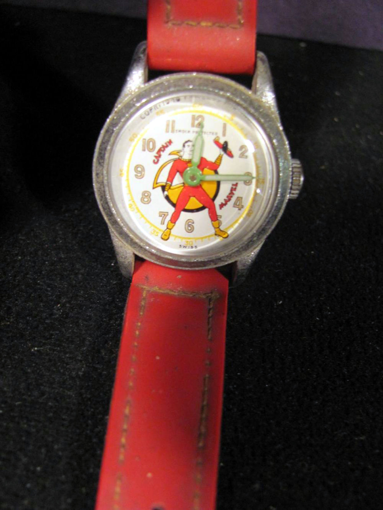 captain marvel wristwatch