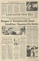 Historic front page news: Lancaster County reacted to shooting of President Reagan in 1981