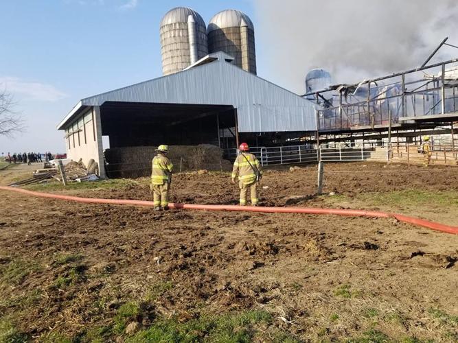 Former dairy barn destroyed by second-alarm fire at Paradise Township B ...