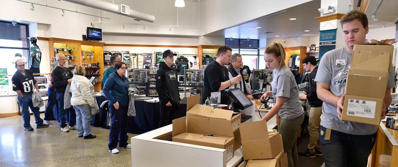 Eagles gear is selling out as hype intensifies for Super Bowl – Daily Local