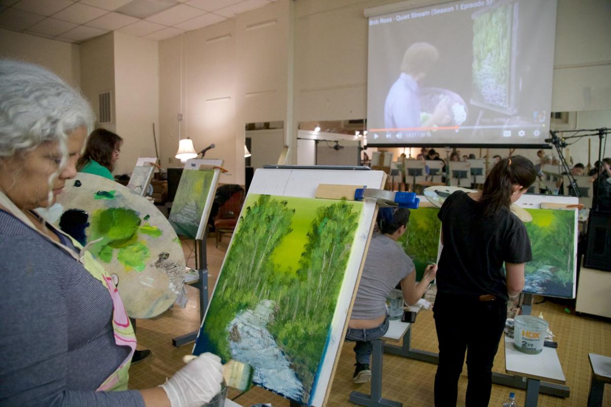This Art Class In Lancaster Lets You Paint With Bob Ross Food