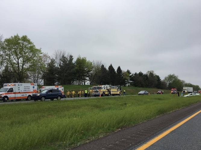 1 injured in 2vehicle accident on Route 222 South in Manheim Township