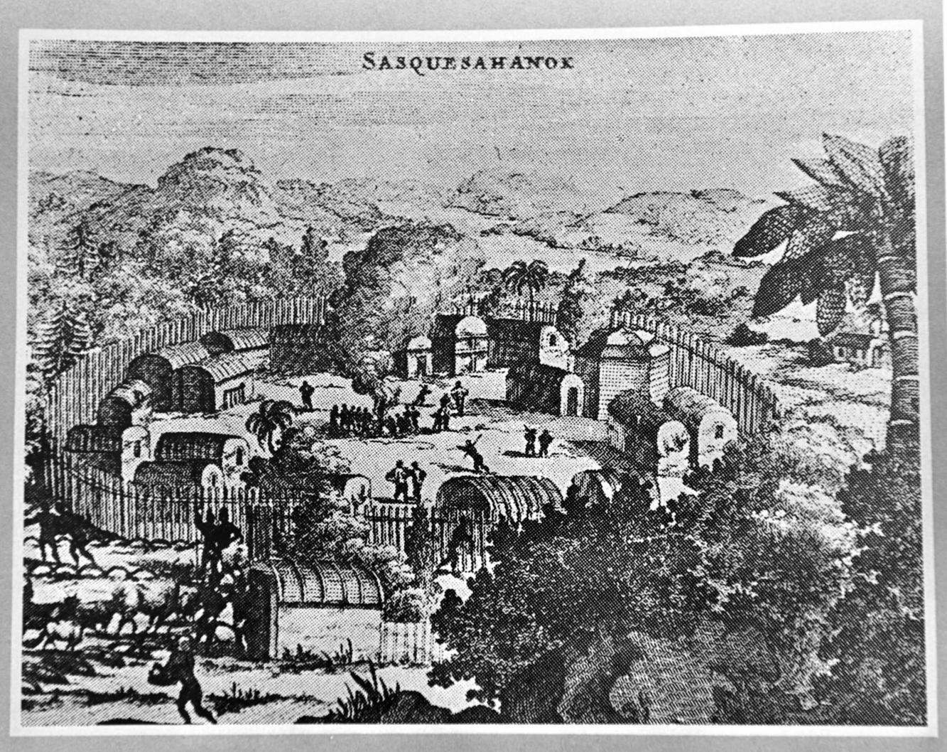 Who were the first settlers to Lancaster County? [We the People report