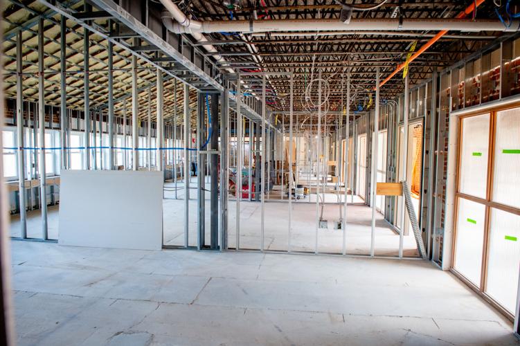Construction is underway at the new Mary Francis Bachmann School