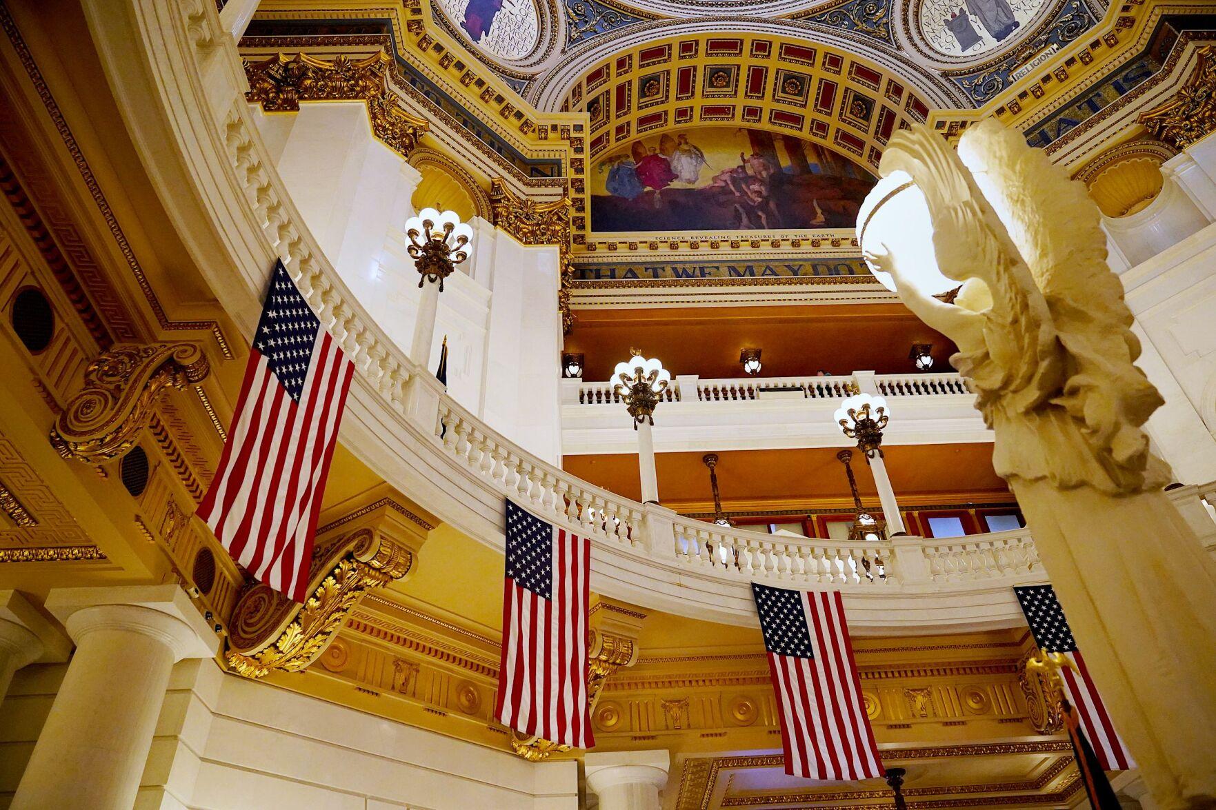 Pa. Capitol interior