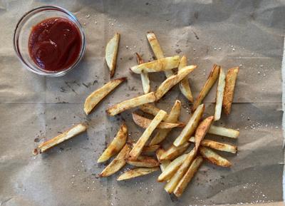 Oven baked fries
