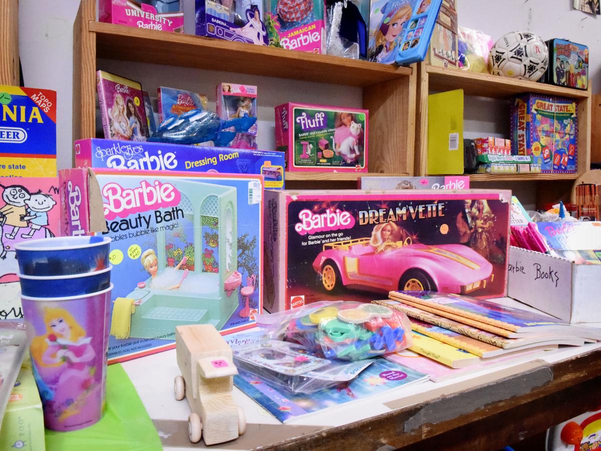 Board Games Baskets Barbies Library Garage Sale Fundraiser Was