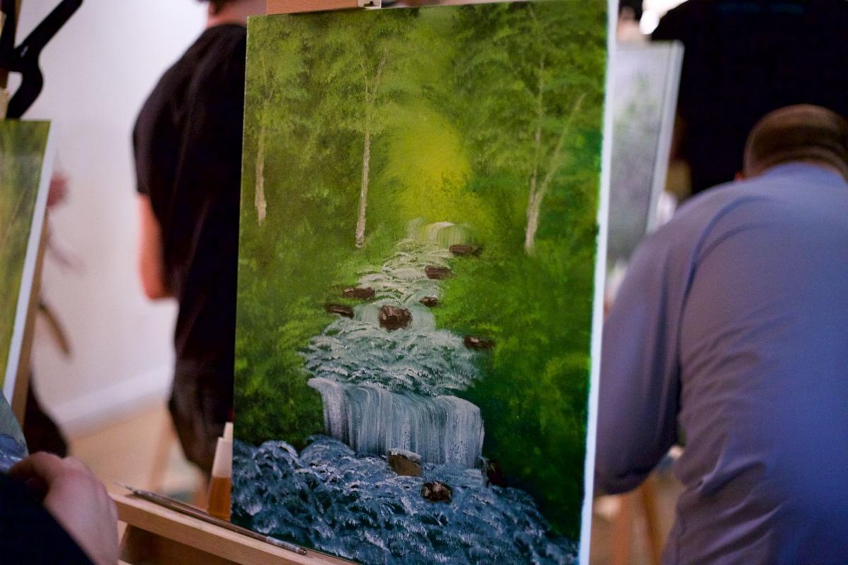 This Art Class In Lancaster Lets You Paint With Bob Ross Food