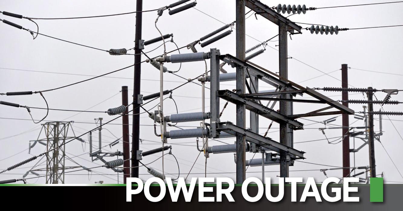 Multiple power outages reported late Monday night due to wind damage ...