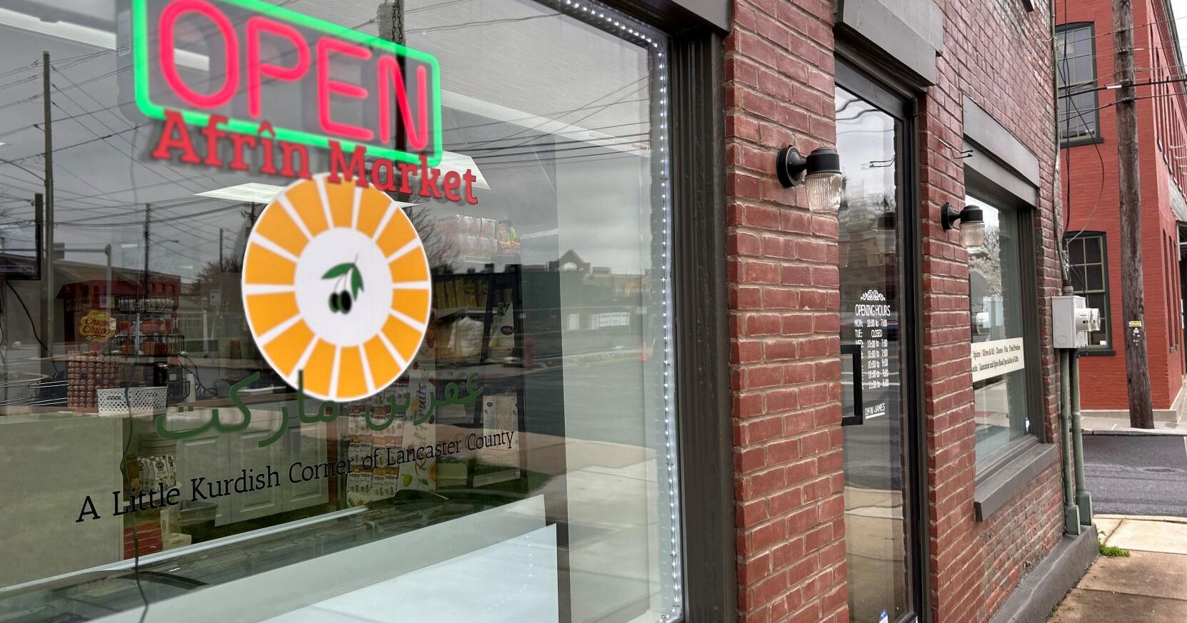 Afrin Market opens in Lancaster city with Kurdish grocery items, prepared foods - Vimarsana News