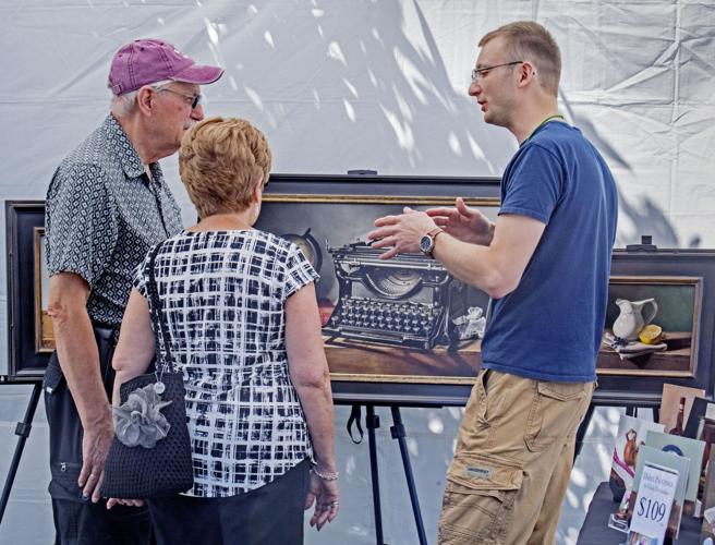 Local and outofstate artists exhibit during Lititz Outdoor Fine Art