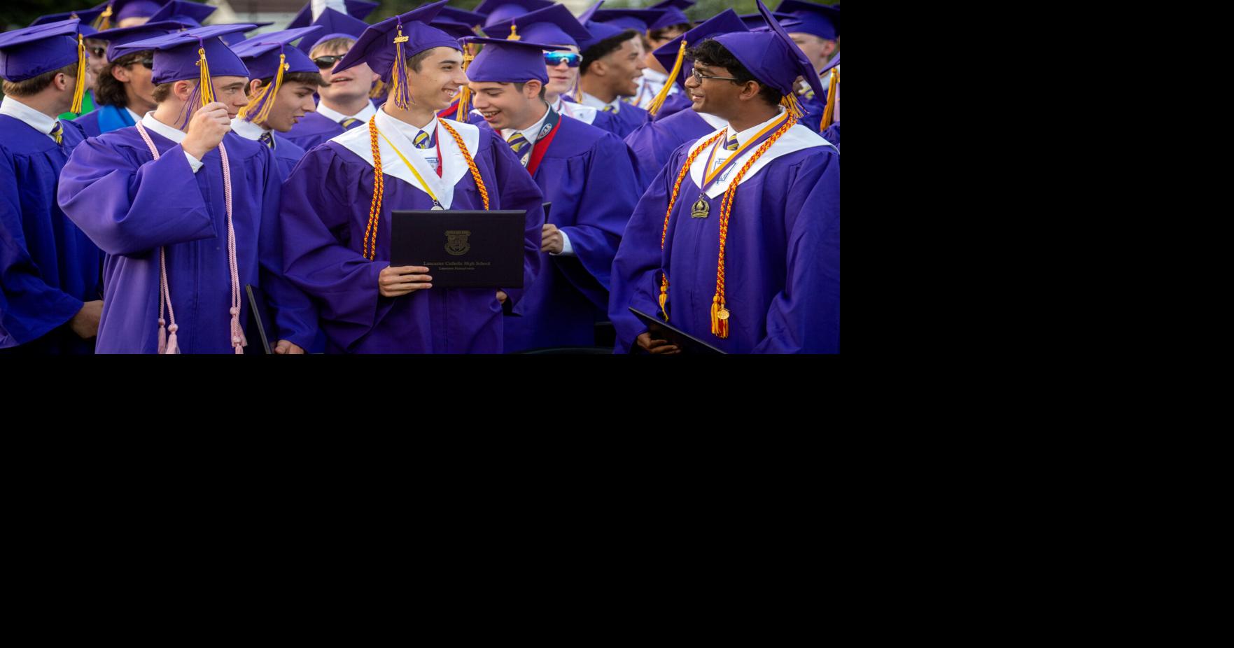 Lancaster Catholic High School class of 2023 graduates and award ...