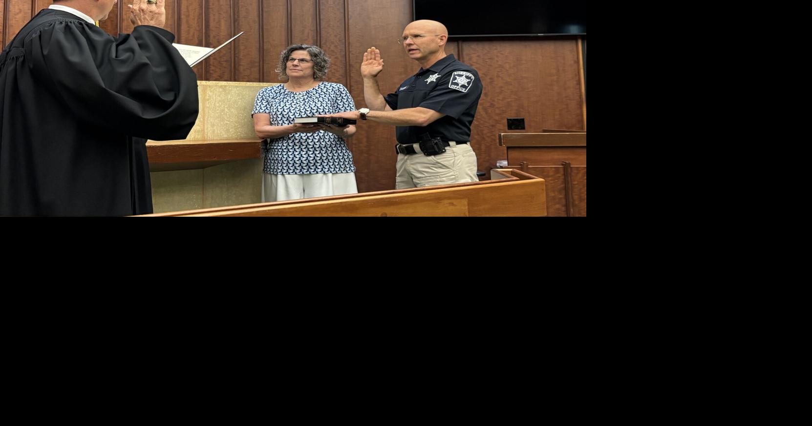 Marc Shaffer sworn in as Lancaster County sheriff to fill predecessor's term Jul 10, 2026