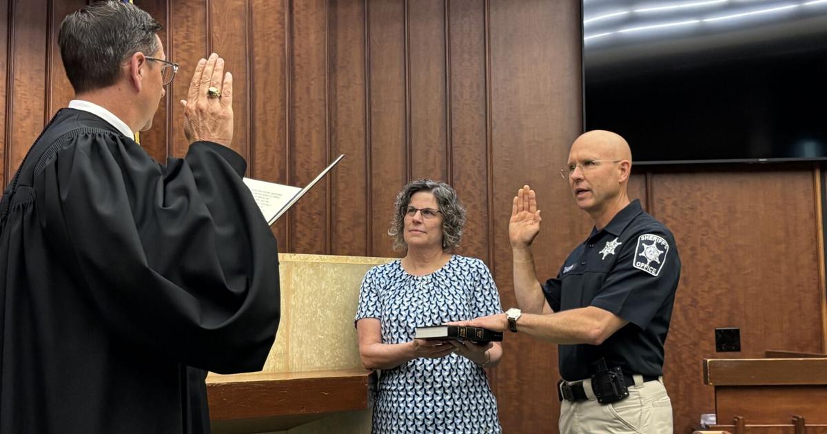 Marc Shaffer sworn in as Lancaster County sheriff to fill predecessor's term Jul 10, 2026