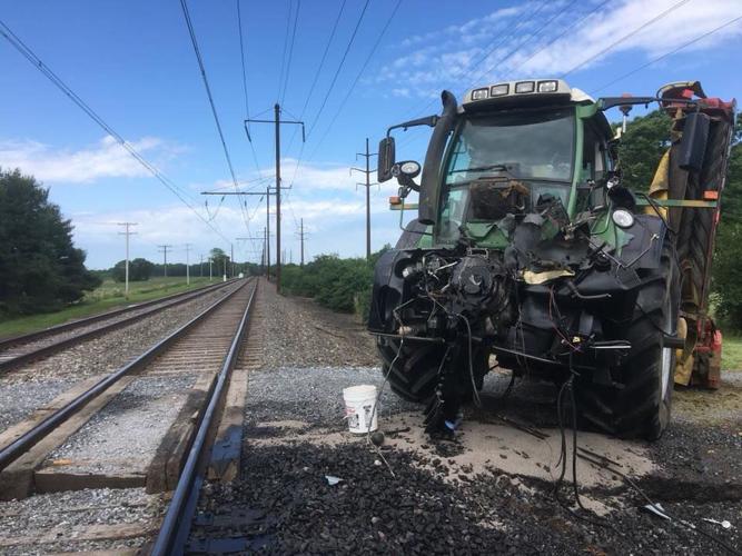 5 people injured after Amtrak train strikes tractor at Rapho Township ...