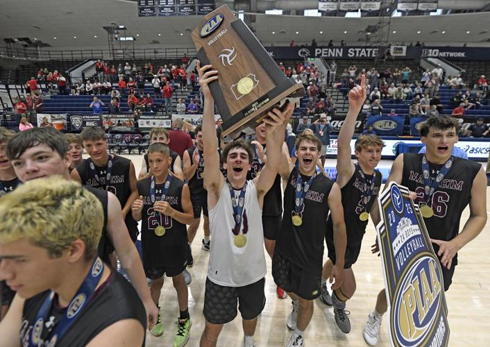 Manheim Central vs. Meadville - PIAA class 2A boys volleyball championship