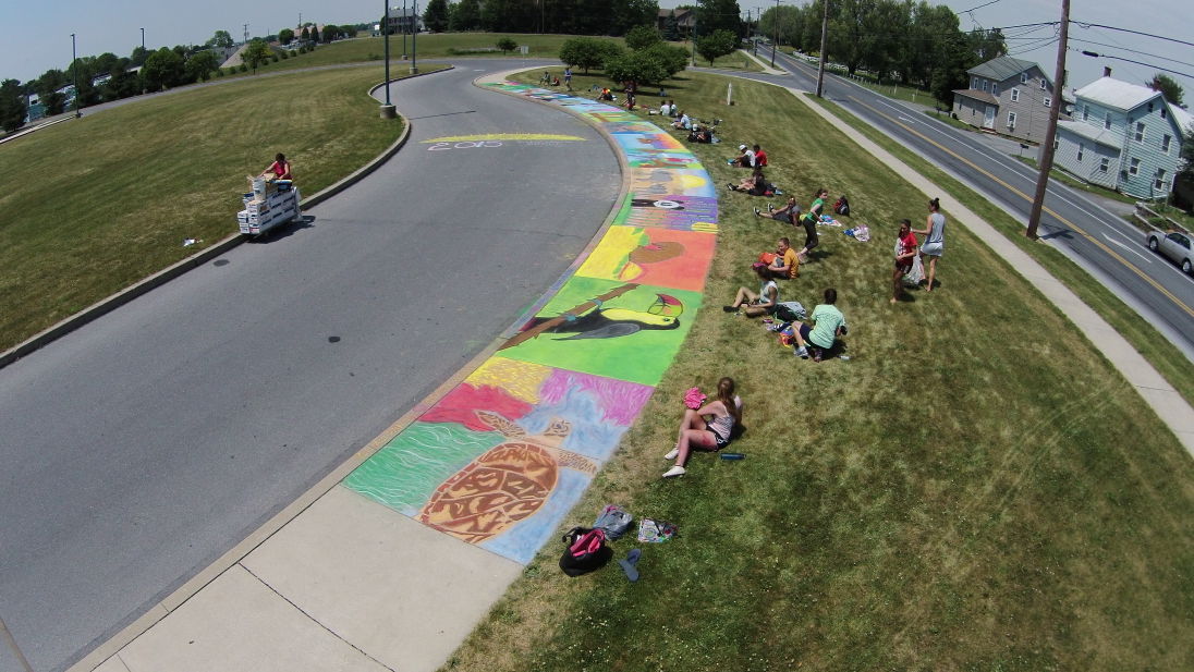 Sidewalk Chalk at Conestoga Valley Middle School Local News