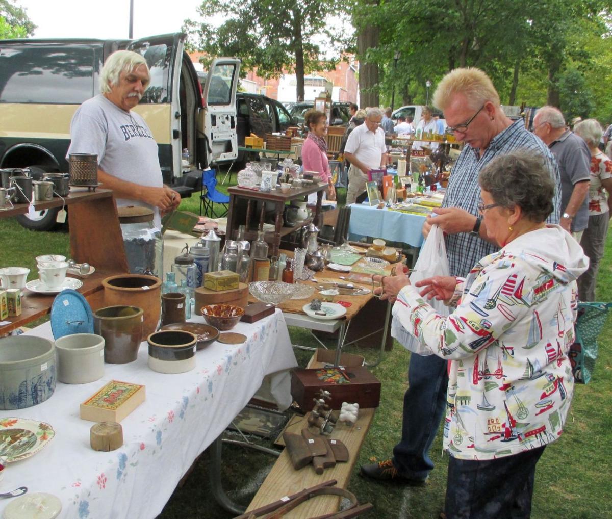 Lititz Antiques Show brings more than 60 vendors to Lititz Springs Park
