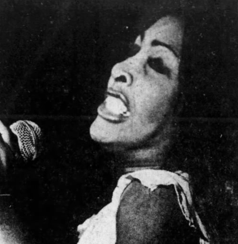 Tina Turner at F&M, 1972
