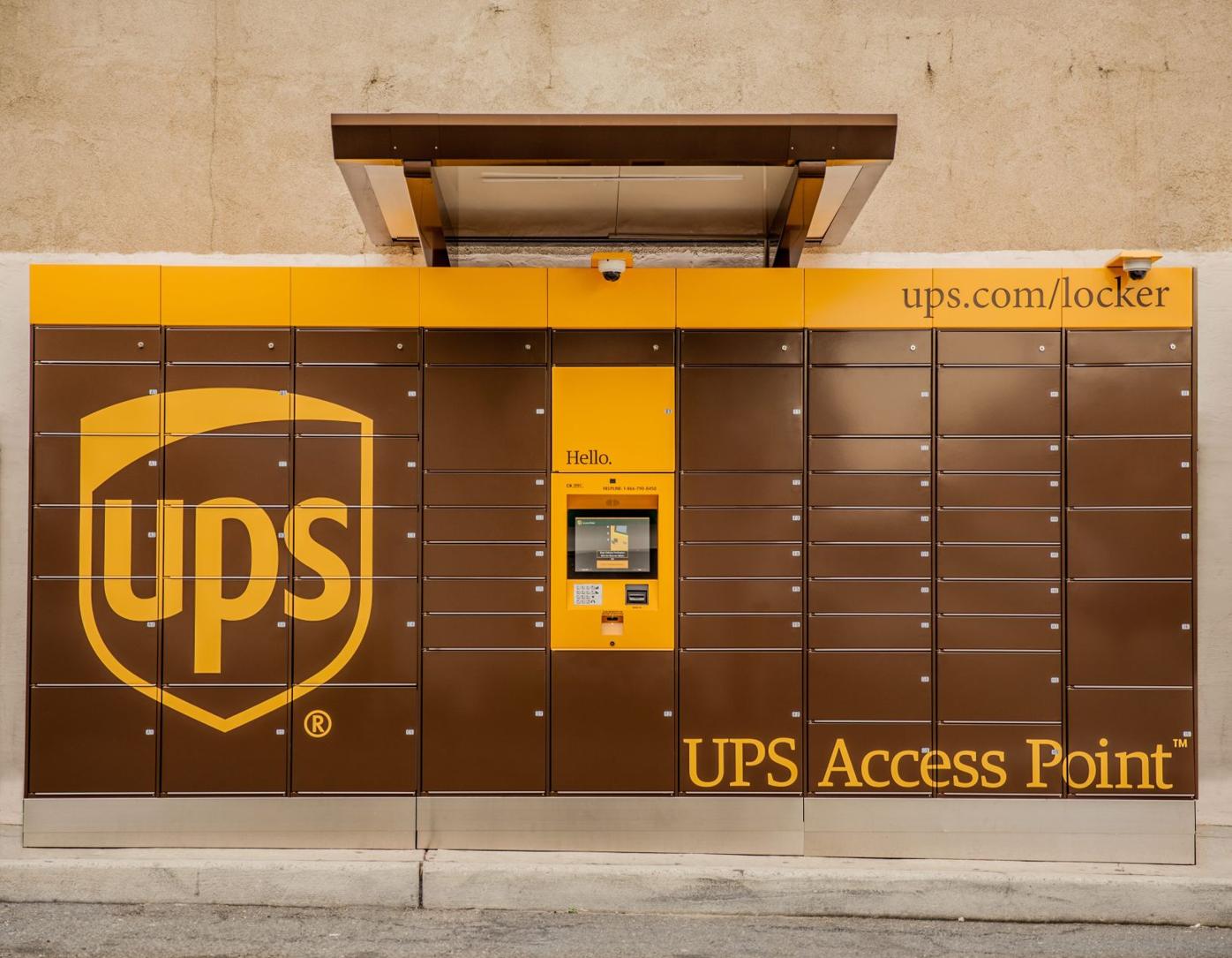 Lockers from Amazon and UPS provide customers with another delivery