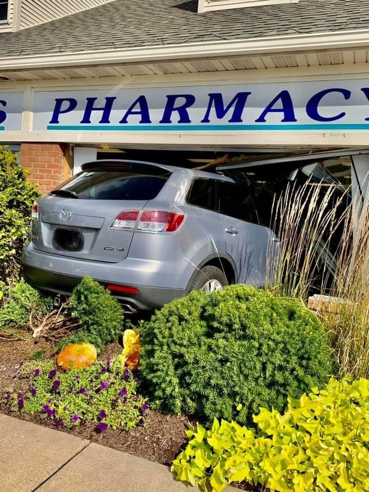 Vehicle crashes through Wiley's Pharmacy, East Hempfield Twp; no