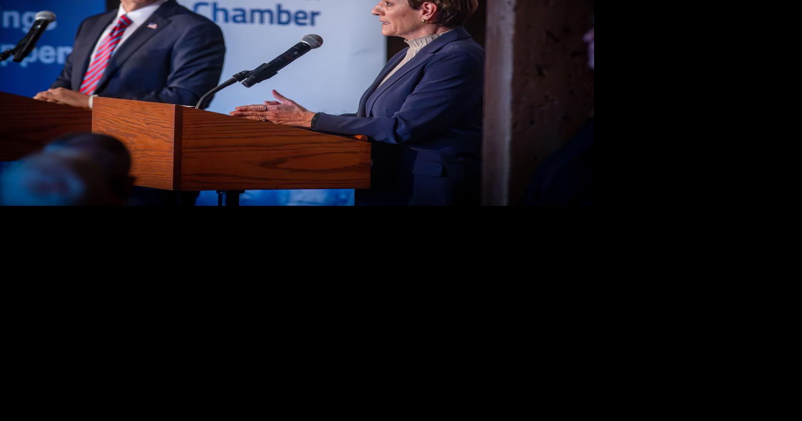 GOP campaign ad attacking Smucker opponent Nancy Mannion for bankruptcy points to phone sex line Oct 27, 2026