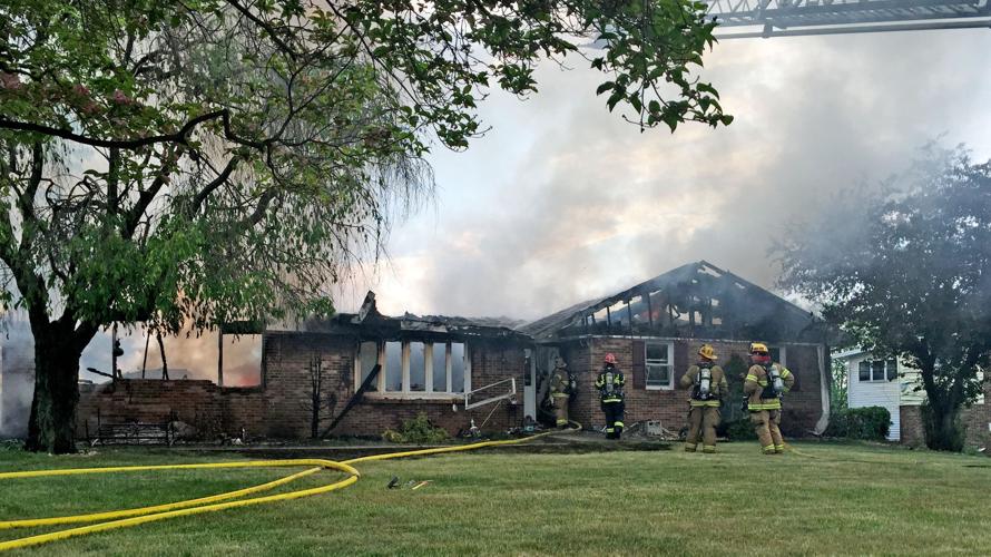 VIDEO: Fire destroys home, damages 2 others in Mount Joy area | Local ...