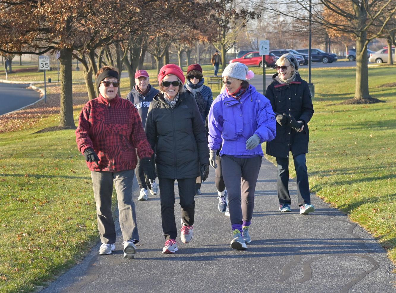 This week's good thing An inspiring group of walkers, Clair Global
