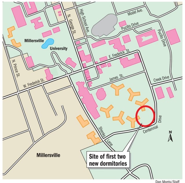 Millersville dorm, parking plan advances News