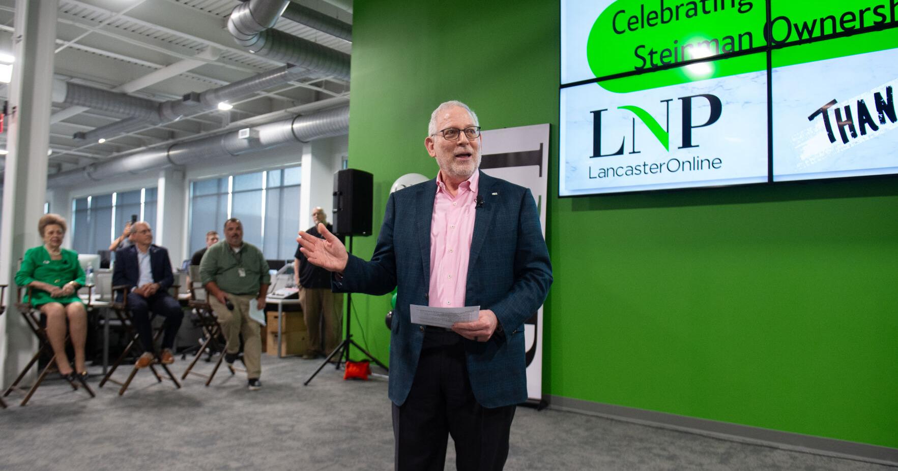 Steinmans mark last day as owners of daily newspaper in Lancaster; 'LNP has been in my family for nearly 158 years' - Vimarsana News