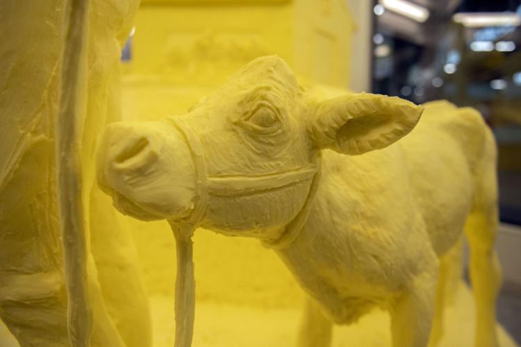 A detailed look at the 2022 Pennsylvania Farm Show's butter sculpture