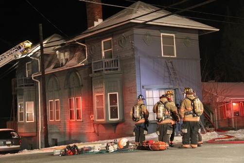 Fire Damages Marietta Apartment Building 