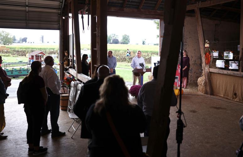 Maria Forry Announcement of 2025 Pa. Farm Show theme at Oregon Dairy [photos ...