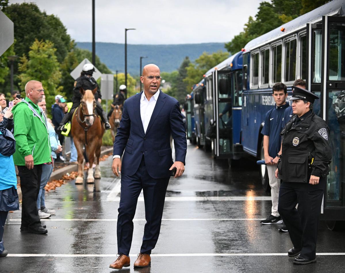 Penn State five takes Franklin eyes Wisconsin, doesn't see a trap