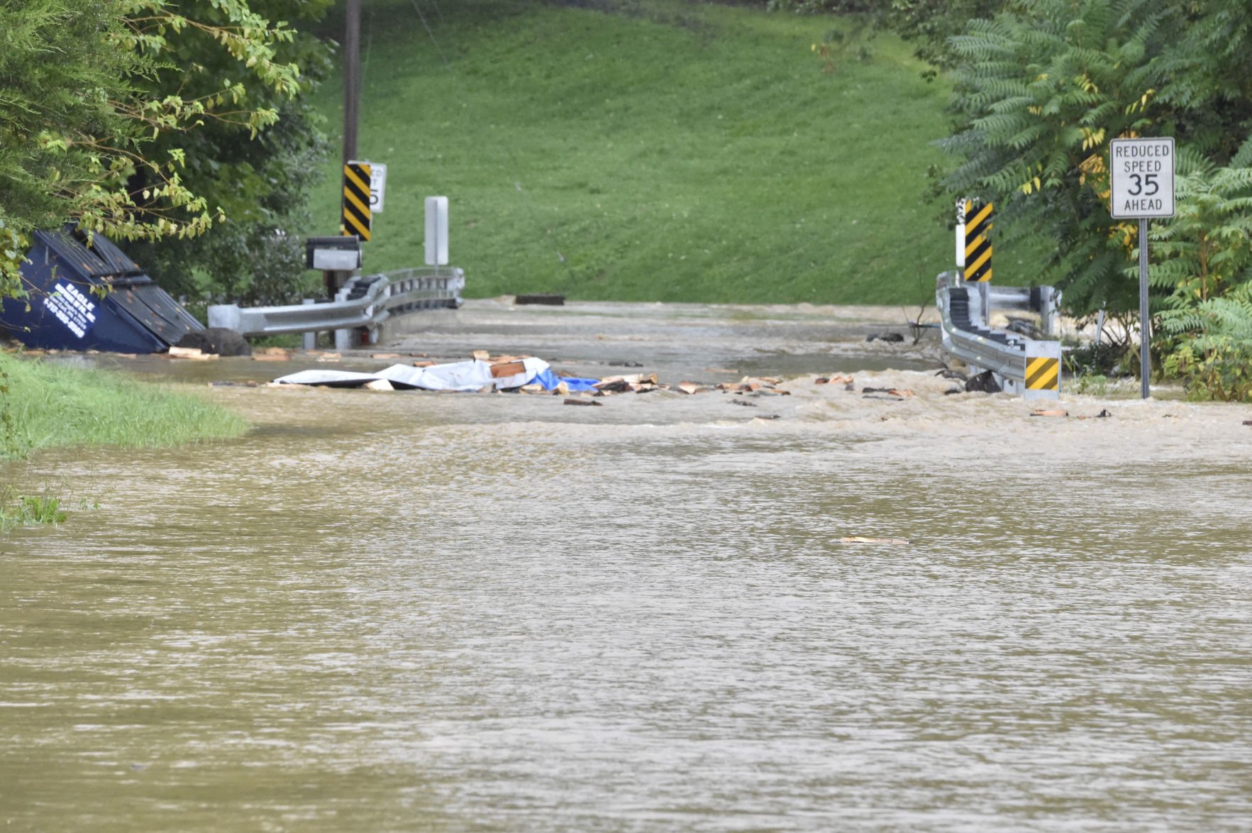 Heavy Rains Cause Severe Flooding Near Manheim And Mount Joy; Multiple ...