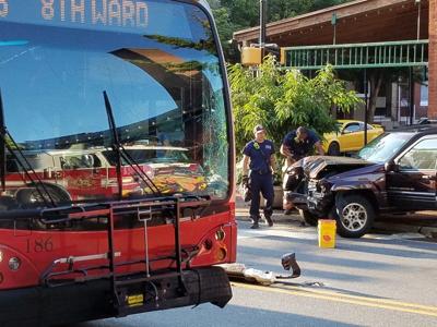 Red Rose Transit Bus Involved In Crash At South Queen And Vine