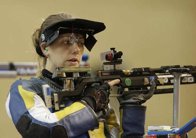 Lebanon shooter finishes 5th in 10  meter  air  rifle  