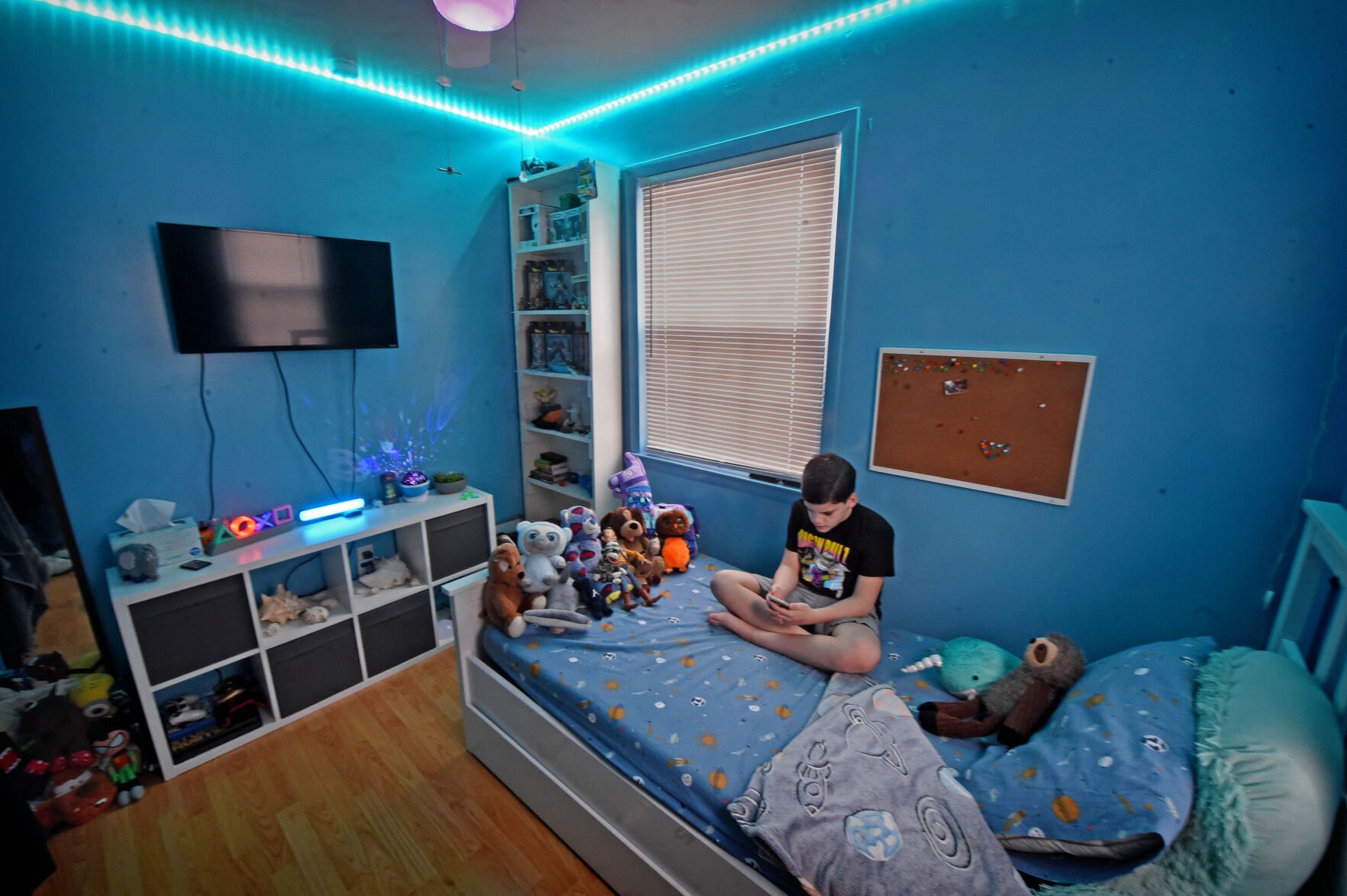 Colored led deals lights for room